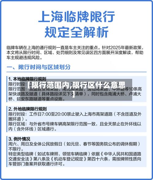 【限行范围内,限行区什么意思】