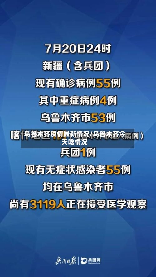 乌鲁木齐疫情最新情况/乌鲁木齐今天啥情况