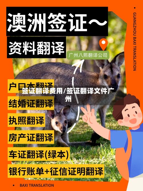签证翻译费用/签证翻译文件广州