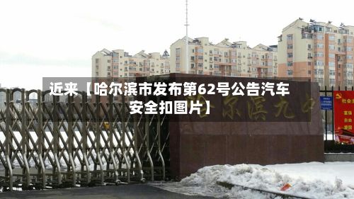 近来【哈尔滨市发布第62号公告汽车安全扣图片】