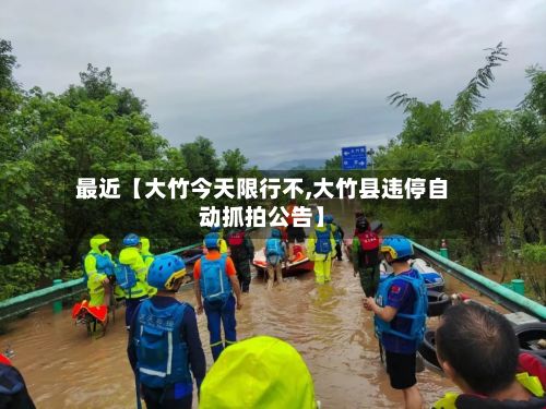 最近【大竹今天限行不,大竹县违停自动抓拍公告】-第3张图片