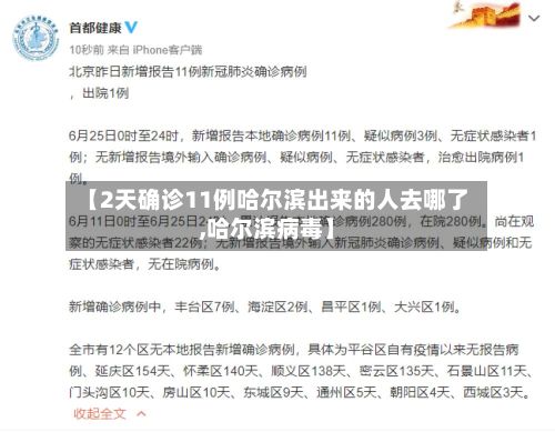【2天确诊11例哈尔滨出来的人去哪了,哈尔滨病毒】