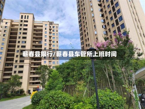 蕲春县限行/蕲春县车管所上班时间-第2张图片