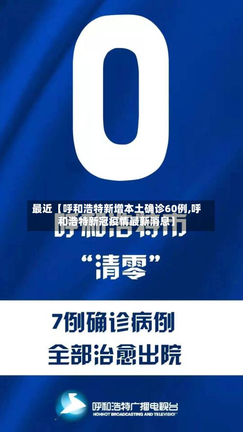 最近【呼和浩特新增本土确诊60例,呼和浩特新冠疫情最新消息】-第2张图片
