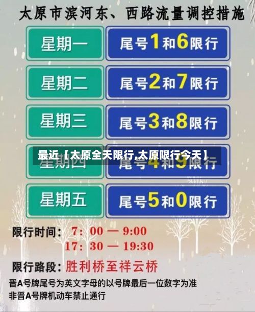 最近【太原全天限行,太原限行今天】-第2张图片