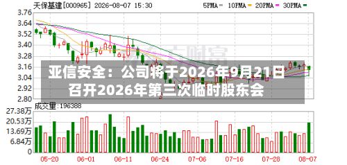亚信安全：公司将于2026年9月21日召开2026年第三次临时股东会