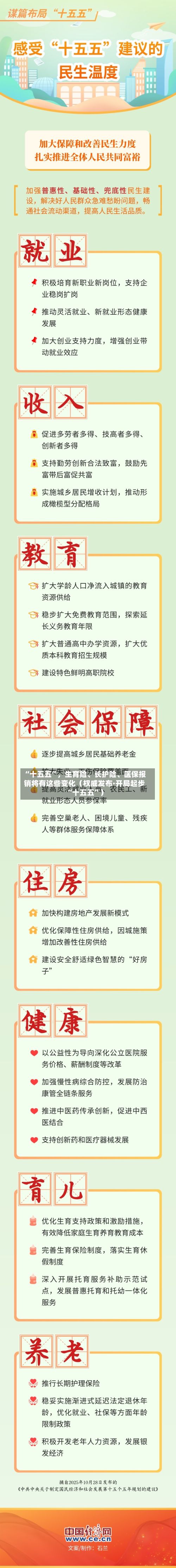 “十五五”,生育险、长护险、医保报销将有这些变化(权威发布·开局起步“十五五”)