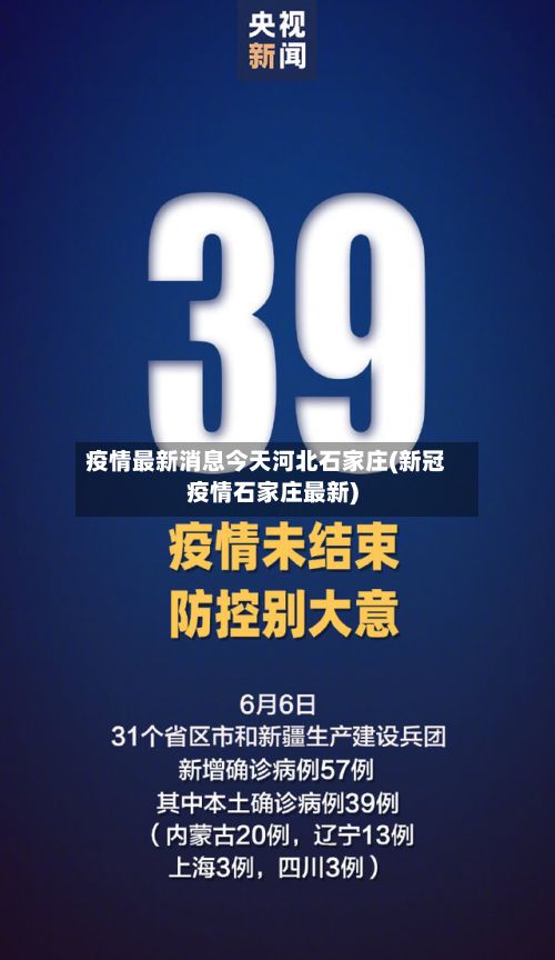 疫情最新消息今天河北石家庄(新冠疫情石家庄最新)-第2张图片