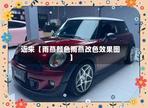 近来【雨燕颜色雨燕改色效果图】-第3张图片