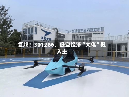 复牌！301266，低空经济“大佬”拟入主