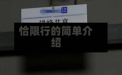 恰限行的简单介绍
