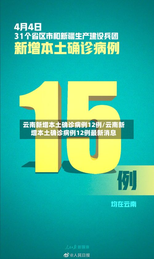 云南新增本土确诊病例12例/云南新增本土确诊病例12例最新消息-第2张图片