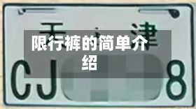 限行裤的简单介绍-第3张图片