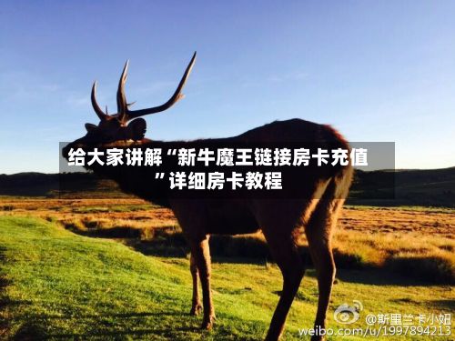 给大家讲解“新牛魔王链接房卡充值”详细房卡教程-第2张图片