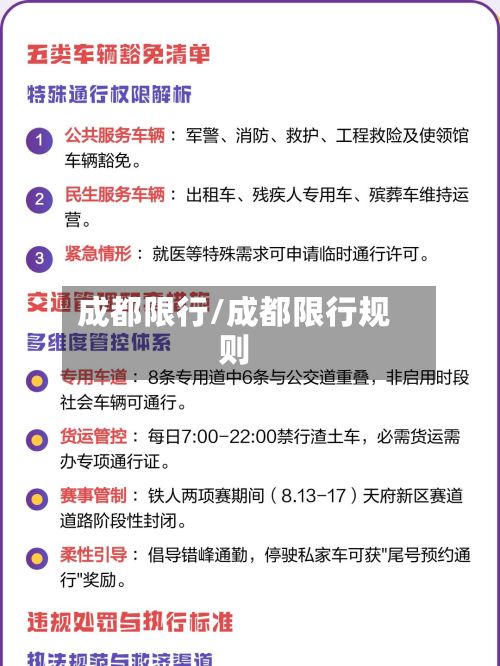 成都限行/成都限行规则-第2张图片