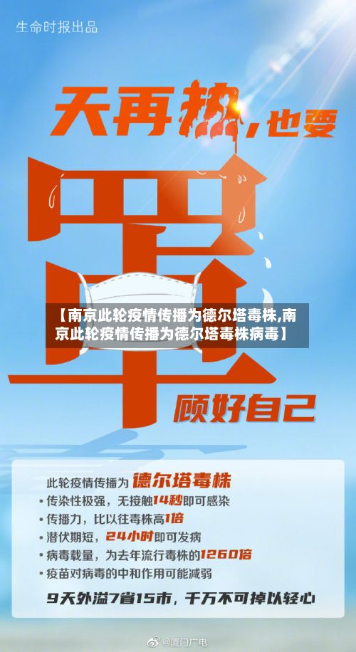 【南京此轮疫情传播为德尔塔毒株,南京此轮疫情传播为德尔塔毒株病毒】-第3张图片