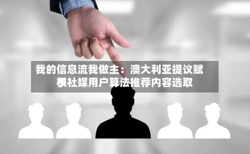 我的信息流我做主：澳大利亚提议赋予社媒用户算法推荐内容选取权-第2张图片