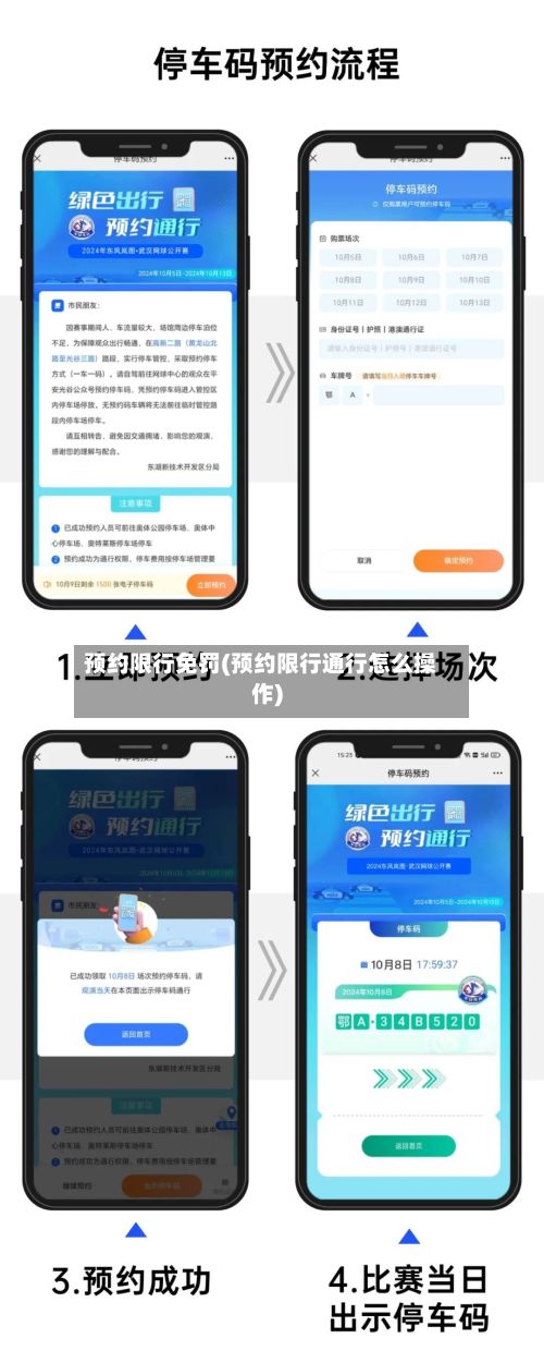 预约限行免罚(预约限行通行怎么操作)