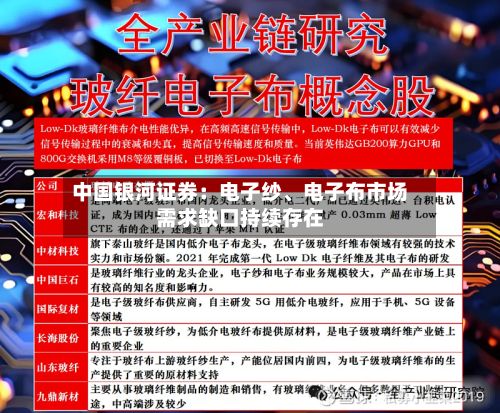 中国银河证券：电子纱、电子布市场需求缺口持续存在-第3张图片