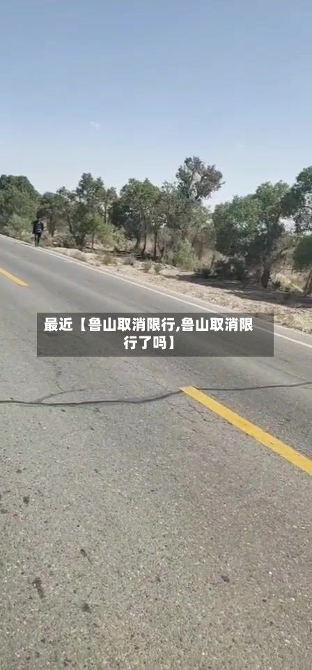 最近【鲁山取消限行,鲁山取消限行了吗】-第2张图片