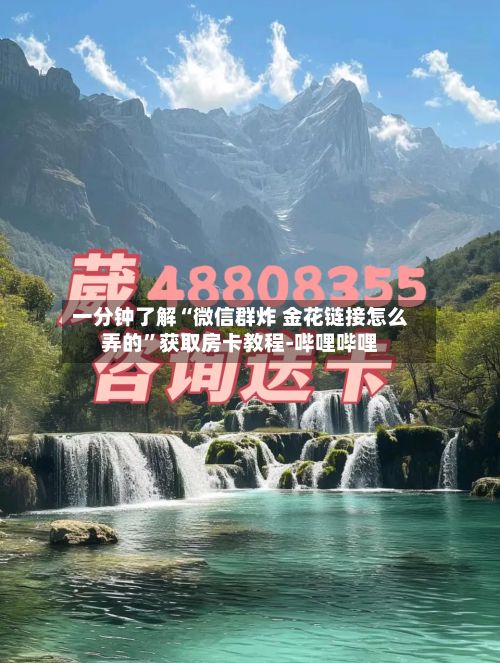 一分钟了解“微信群炸 金花链接怎么弄的	”获取房卡教程-哔哩哔哩-第3张图片