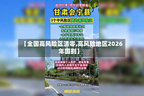 【全国高风险区清零,高风险地区2026年国别】