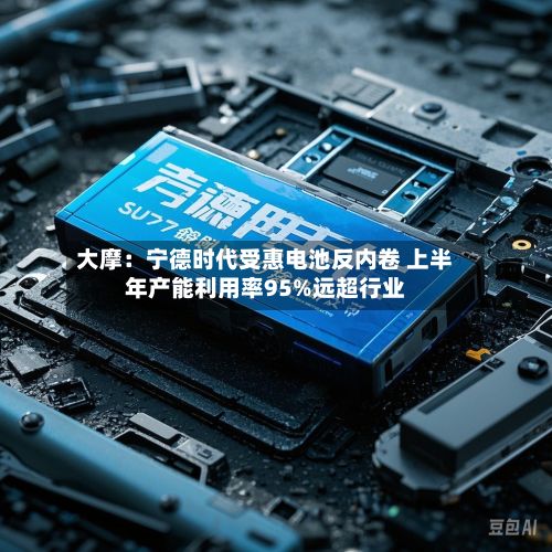 大摩：宁德时代受惠电池反内卷 上半年产能利用率95%远超行业-第2张图片