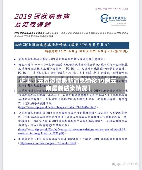 近来【云南疫情最新消息确诊19例云南最新感染情况】