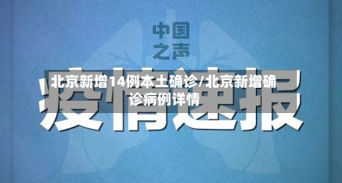 北京新增14例本土确诊/北京新增确诊病例详情-第2张图片