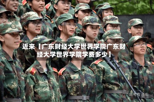 近来【广东财经大学世界学院广东财经大学世界学院学费多少】