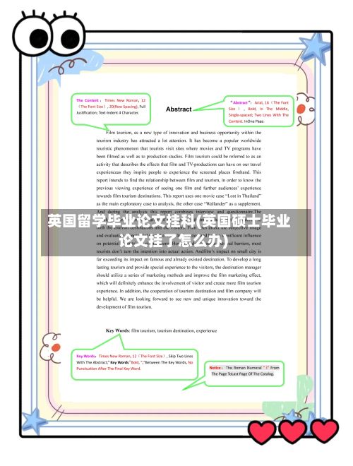 英国留学毕业论文挂科(英国硕士毕业论文挂了怎么办)