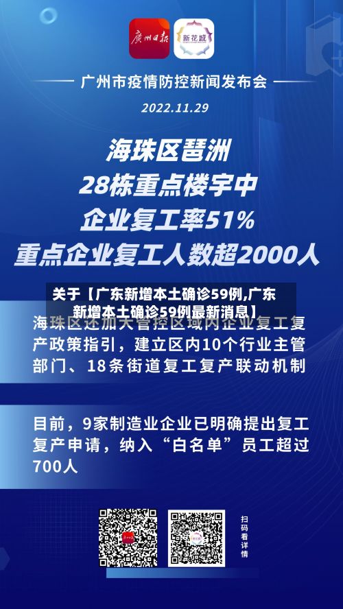 关于【广东新增本土确诊59例,广东新增本土确诊59例最新消息】