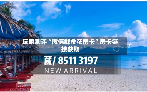 玩家测评“微信群金花房卡”房卡链接获取-第2张图片