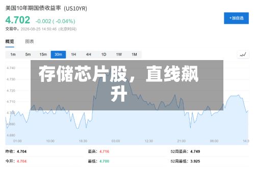 存储芯片股	，直线飙升-第3张图片