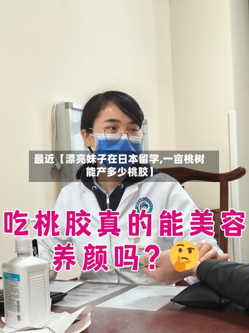 最近【漂亮妹子在日本留学,一亩桃树能产多少桃胶】-第2张图片