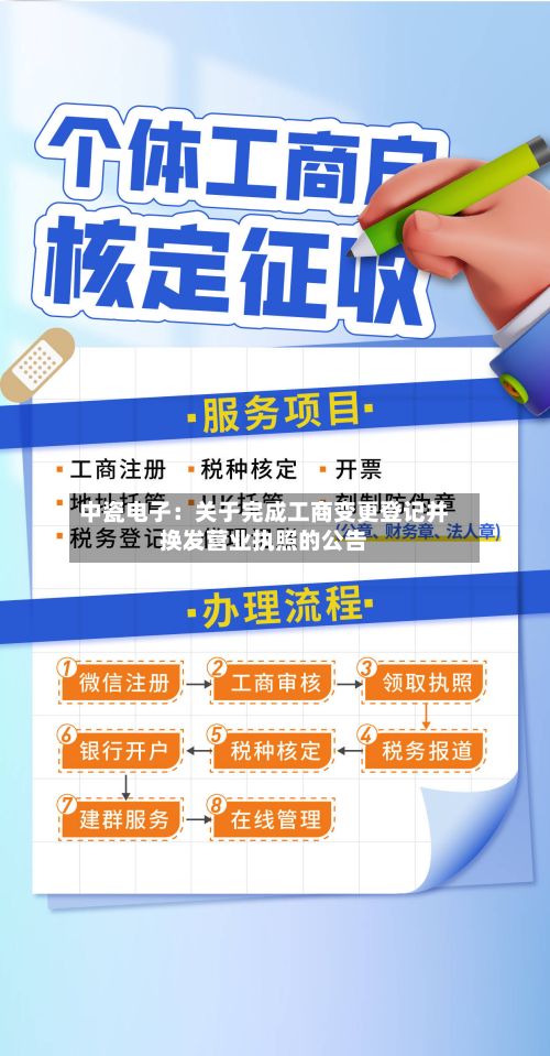 中瓷电子：关于完成工商变更登记并换发营业执照的公告