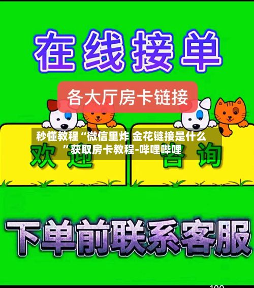 秒懂教程“微信里炸 金花链接是什么”获取房卡教程-哔哩哔哩-第2张图片