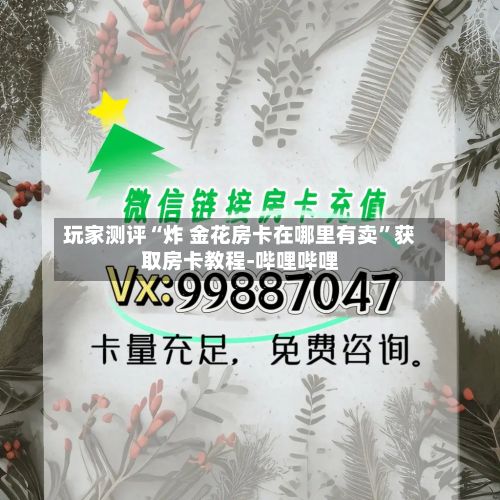 玩家测评“炸 金花房卡在哪里有卖”获取房卡教程-哔哩哔哩-第2张图片