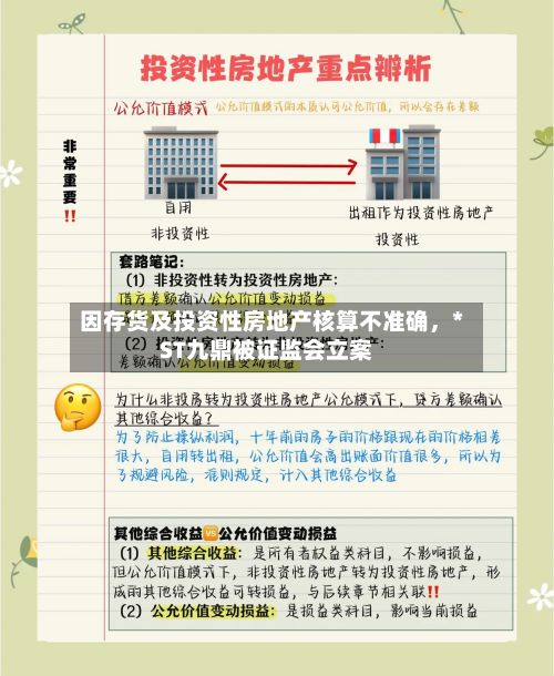 因存货及投资性房地产核算不准确，*ST九鼎被证监会立案-第2张图片