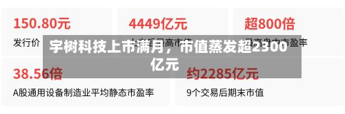 宇树科技上市满月	，市值蒸发超2300亿元-第3张图片