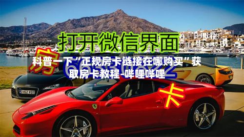 科普一下“正规房卡链接在哪购买”获取房卡教程-哔哩哔哩